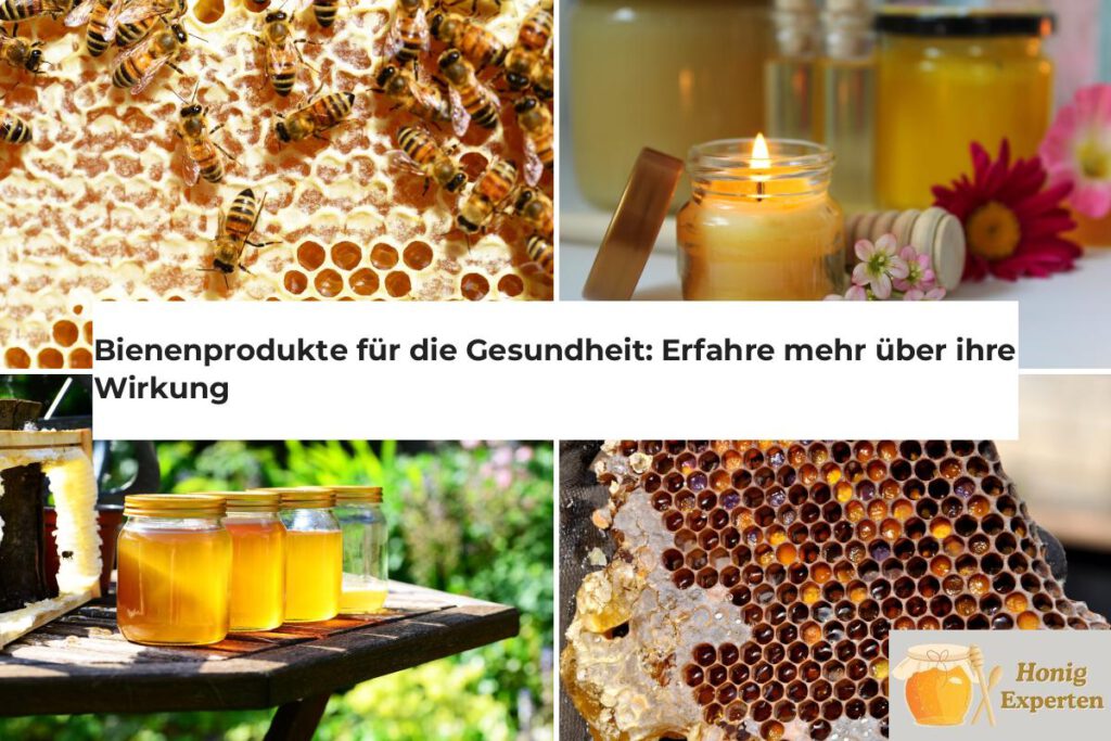 Bienenprodukte für die Gesundheit