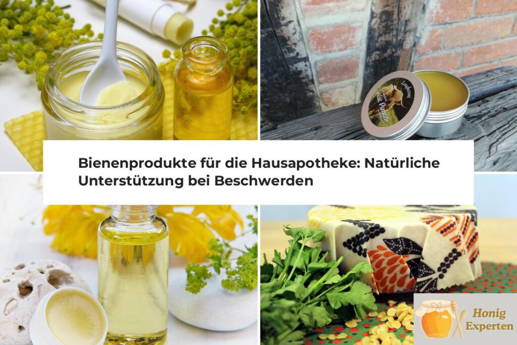 Bienenprodukte für die Hausapotheke