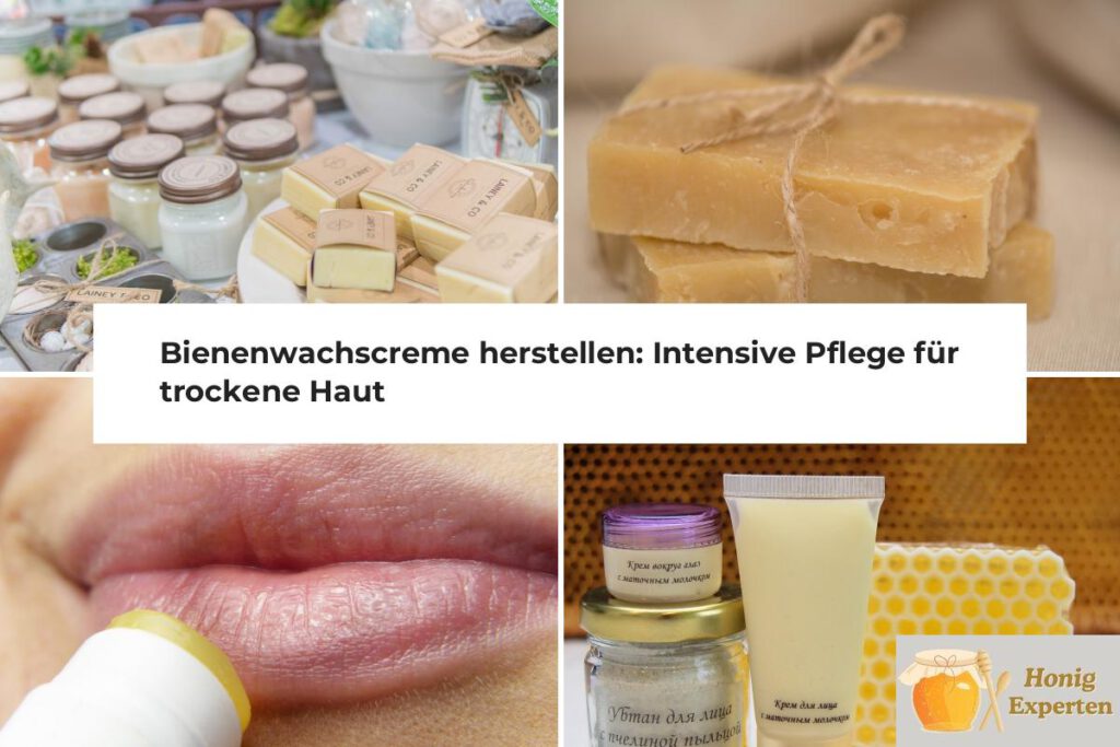 Bienenwachscreme herstellen