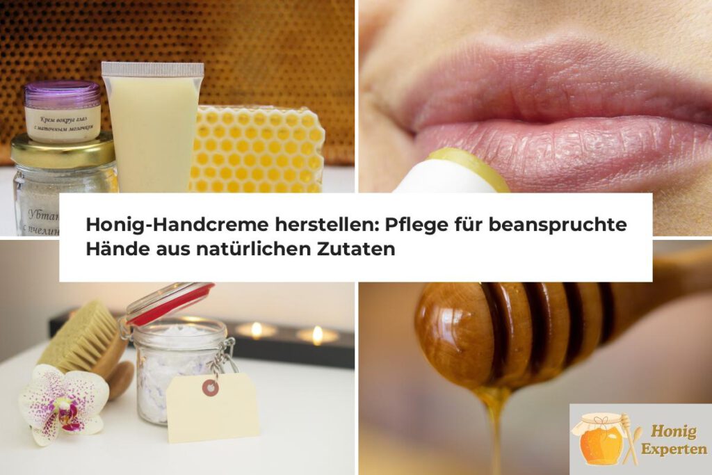 Honig-Handcreme herstellen