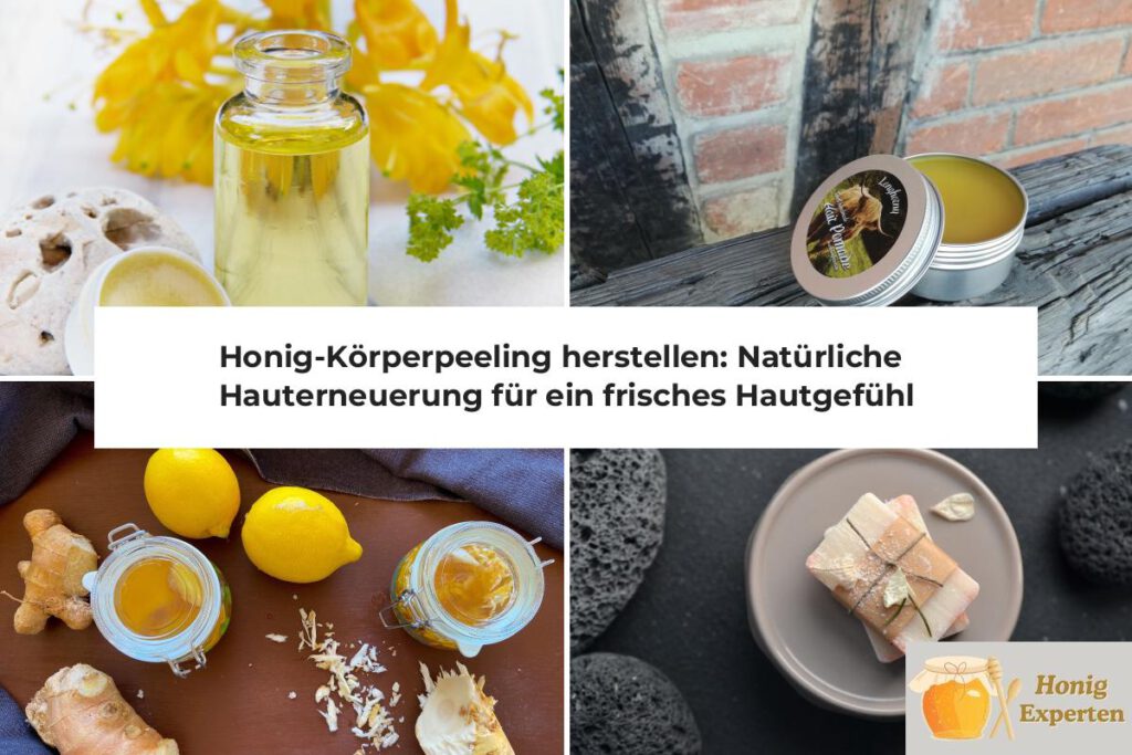 Honig-Körperpeeling herstellen