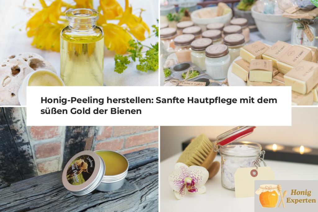 Honig-Peeling herstellen