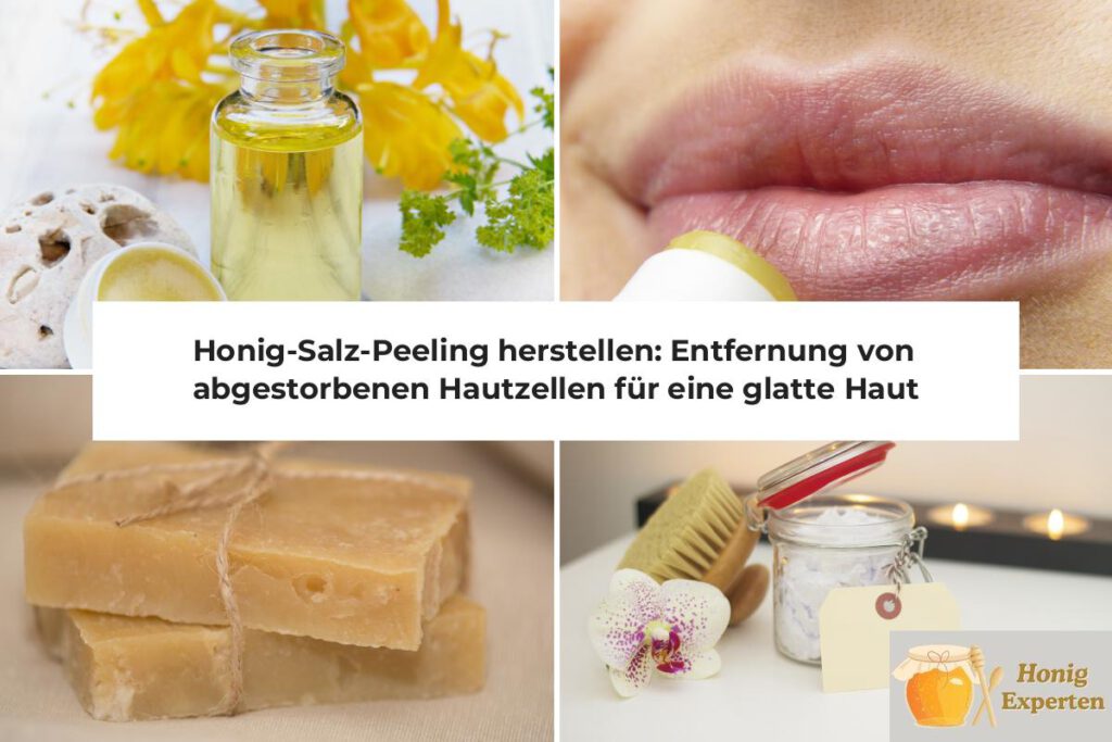 Honig-Salz-Peeling herstellen